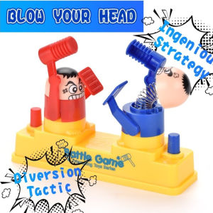Two-player Battle Toy Head Game Toy Novelty Toy Kids Prank Trick Stress Reduction and Fidget Toys