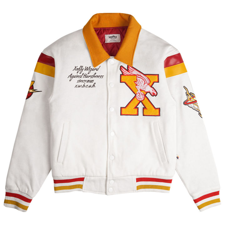 Xofty Varsity Jacket Wizard Canoli Lazada Lazada Indonesia