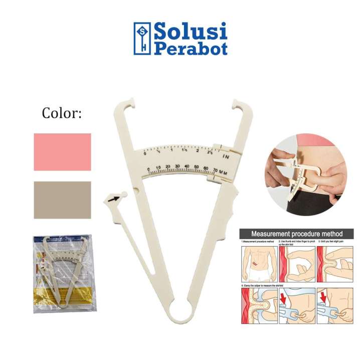 Body Fat Caliper SP / Pengukur Lemak Tubuh / Skinfold Measurement Ukur