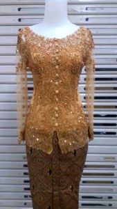 Atasan Kebaya Pesta Kerah Sabrina Free Longtorso