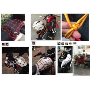 WARNA LENGKAP - READY VARIASI Jaring Helm SEPEDA Motor Moto Tali Jala Jok Pengikat Ikat Helem Sepeda Barang Bagasi
