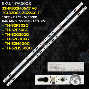 Backlight TV PANASONIC 32 Inch TH-32F302G TH-32G302G TH-32G306G TH-32H400G TH-32F306G TH-32HS500G