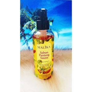 SABUN PANTANG SAUNA MALIKA BUANG ANGIN CERAH KULIT BAKAR LEMAK HILANG SELULIT BUANG DAKI