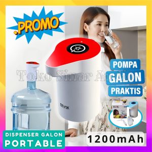 Pompa Air Galon Elektrik Portable 1x Cas Untuk 8 Galon Dispenser Air Minum Gallon STARK STWP03 - TSA