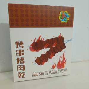 Loong Kee Variety Pack Chewy Baks Bar Pork Dried Meat Snack Assorted Flavors 180gm Box