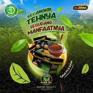 TEH HITAM BioJANNA | TEH HITAM PROBIOTIK