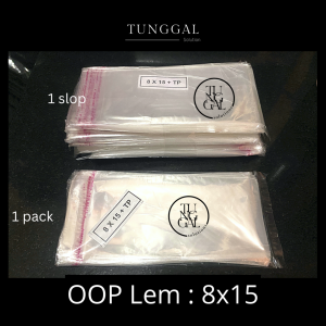 (GROSIR - 1000 lembar) Plastik OPP Lem - ukuran 9x15 8x22 8.5x22 9x22 9.5x22 - tebal 0.17 mikron ada lem perekat : Plastik souvenir undangan sendok snack makanan kering kue jajan pasar makroni/makaroni mi lidi/ biting alat tulis