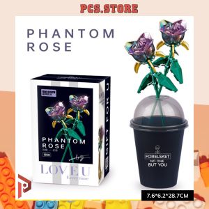 Đồ Chơi Lắp Ráp Hoa Hồng Phantom Rose 48 Mảnh Ghép Chi Tiết Kèm Sách Hướng Dẫn - PCS STORE