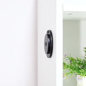 Wall Mounted Phone Holder Magic Arm 360 ° Rotation Adjustable Metal Base Screw in Wall Sturdy for Kitchen Bedroom Home 22 Inch Metal Phone Clip