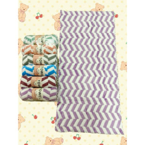 TTS ส่งฟรี!!  ยกแพ็ค 6 ผืน! ผ้าเช็ดหน้าขนเป็ด ขนาด 35x75 ซม. เนื้อผ้านุ่มอย่างดี! มีหลากหลายให้เลือก!