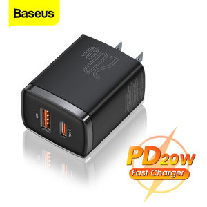 Baseus 20W / 30W USB Charger Type C Dual USB Port Support Type C PD Fast Charging Portable Wall Charger For iPhone 14 13 12 Pro Max AirPods iPad Huawei Xiaomi Samsung