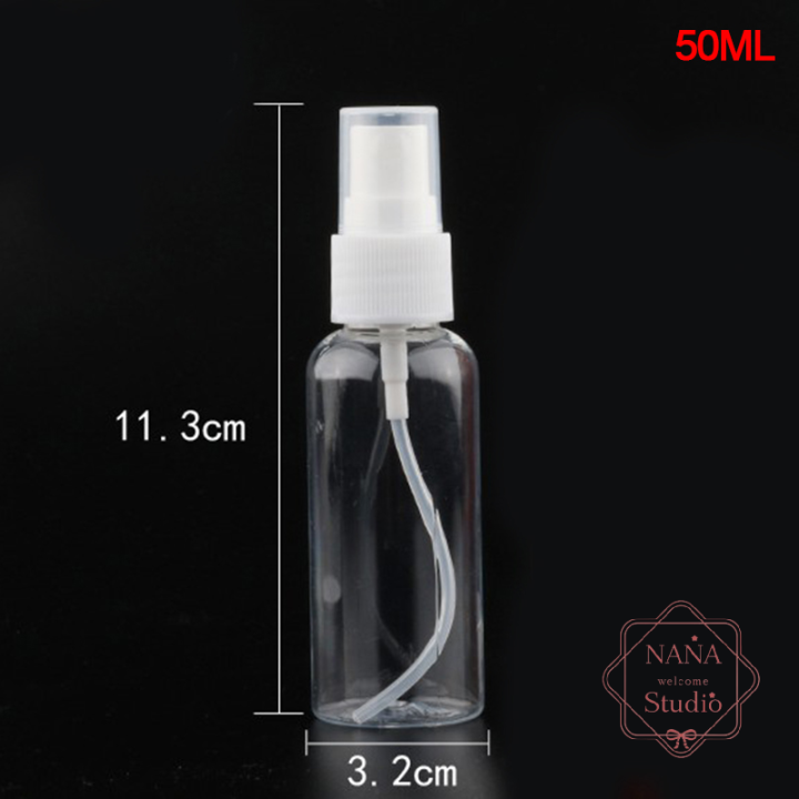 NANA Chai rỗng xịt nhựa trong suốt cầm tay chai mini xịt nước hoa dạng ...