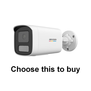 (2026 New) HIKVISION DS-2CD1T27G3-LIU 2MP ColorVu 3.0 Fixed Bullet Network Camera 24/7 Full-Color Security Camera with Smart Hybrid Light Human/Vehicle Detection
