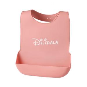 Adults Bibs Waterproof Anti-oil Silicone Bib Elderly Aged Senior for Citizen Silicone Bibs Catcher for Disabled Adu