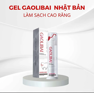 Gel Đánh Răng GAOLIBAI Probiotic 120g – Trắng Răng Khử Mùi Giảm Cao Răng Hơi Thở Thơm Mát
