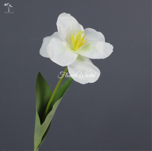 [FlowerWorld]Artificial Bunga Tulip Mekar/Bunga Palsu Plastik Buatan Imitasi Hias Dekor Buket Bouquet Rumah Pesta/Bunga Hias Plastik/Tulip spray flower tulip mekar bunga artificial premium reflected blooming tulip semi dekorasi