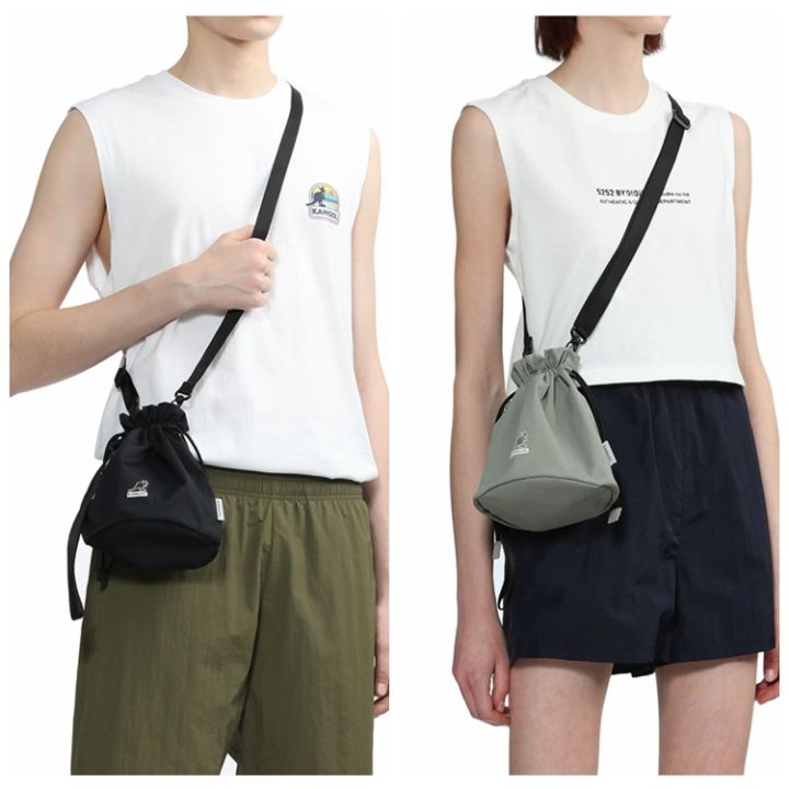 KANGOL%20kangaroo%20printed%20lightweight%20drawstring%20bucket%20messenger%20bag%20for%20men%20and%20women%2022%20girls%20in%20spring%20and%20summer%20authentic%20national%20generation%203183%20-%20Image%205