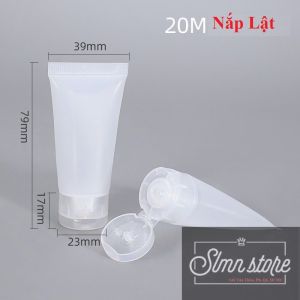 Tuýp nhựa chai đựng sữa rửa mặt 5-10-15-20-30- 50-100 ml Tuýp Đựng Kem Đánh Răng Dầu Gội Sữa Tắm Sữa Rửa Mặt LD4-TuypMP