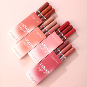 Miss Lan 3Pcs/set Fruit Matte Velvet Coating Long Lasting Waterproof Lipstick