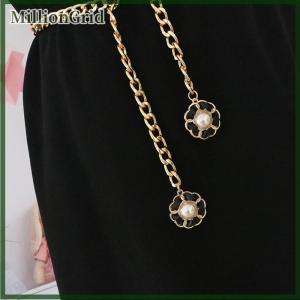 MillionGrid Chain Belts For Women Punk Style Metal Dress Decoration Waist Chain Ladies Luxury Designer Clothing Accessories