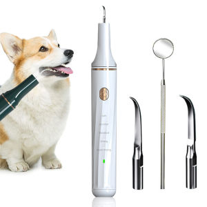 Ultrasonic Portable Electric Dog Toothbrush Professional Plaque Calculus Removal Teeth Whitening for Pet Dental Care