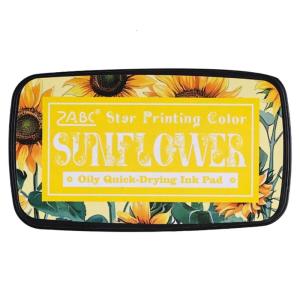 1 Piece Vintage Color Oil Based Ink Pad For Artists And DIY Enthusiasts Quick Drying Waterproof Stamp Pad Craft Ink Pad
