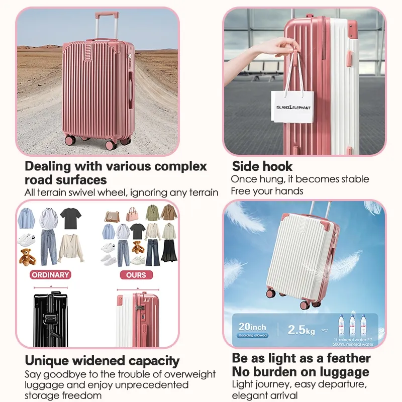 【BEST Sellers】Luggage, travel bag, suitcase, 20/24/26/28 inches Travel  Suitcase, 4-wheel 360 Degree Rotationing Travel Case, Long-Distance  Luggage,