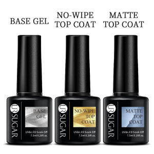 UR SUGAR 4pcs 7.5ml New Years Red UV Gel Polish Manicure Set For Nails Party Semi Permanent Vernish Soak Off UV LED Gel Color Glitter Varnish Kit