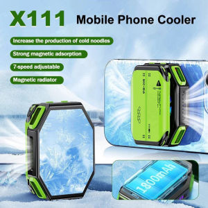Mobile Phone Magnetic Semiconductor Coolng Fan Radiator with 7 Gears PUBG Game Cooler for IOS Android Universal