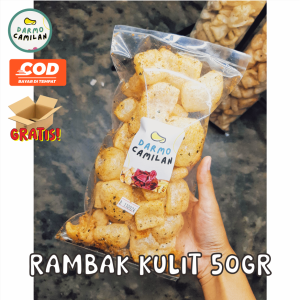 DARMO CAMILAN - Kerupuk Rambak Kulit Sapi 50gr Dorokdok