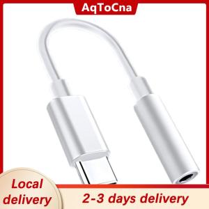 [COD] AqToCna Ship within 24 hours Type C 3.5 Jack Earphone USB C to 3.5mm AUX Headphones Adapter Audio cable