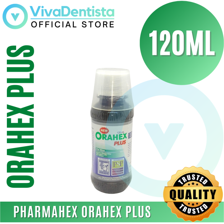 Orahex Blue Orahex Plus Oral Rinse Mouthwash (120ml) | Lazada PH