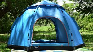 เต้นท์แคมปิ้ง เต๊นท์ เต็นท์สนาม เต็นท์เดินป่า เต็นท์นอน เต็นท์พับได้ 4 คน เดินป่า กันน้ําค้าง