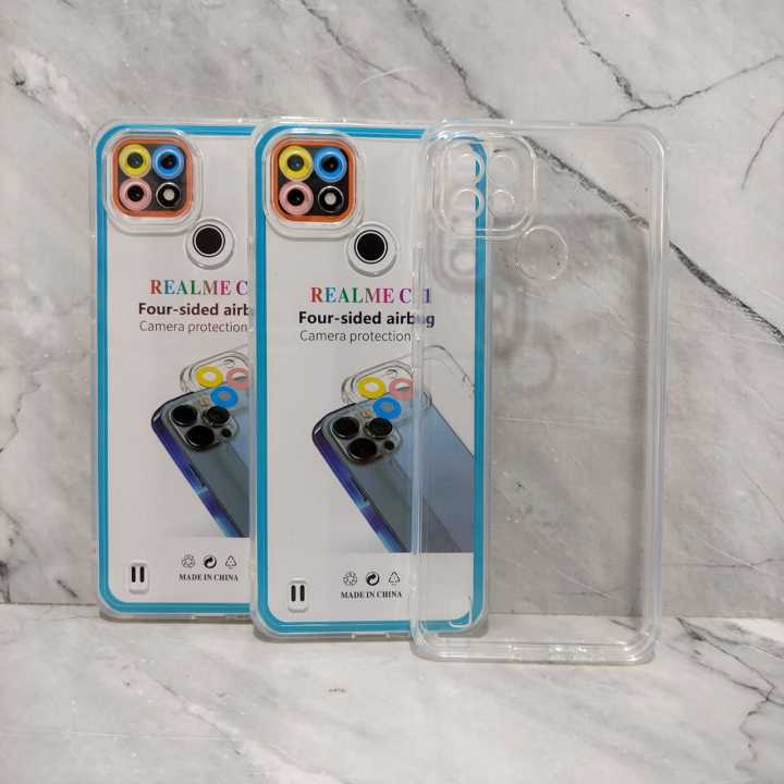Clear Case Camera Protection Realme C11 C12 C25 C15 C2 C20 C11