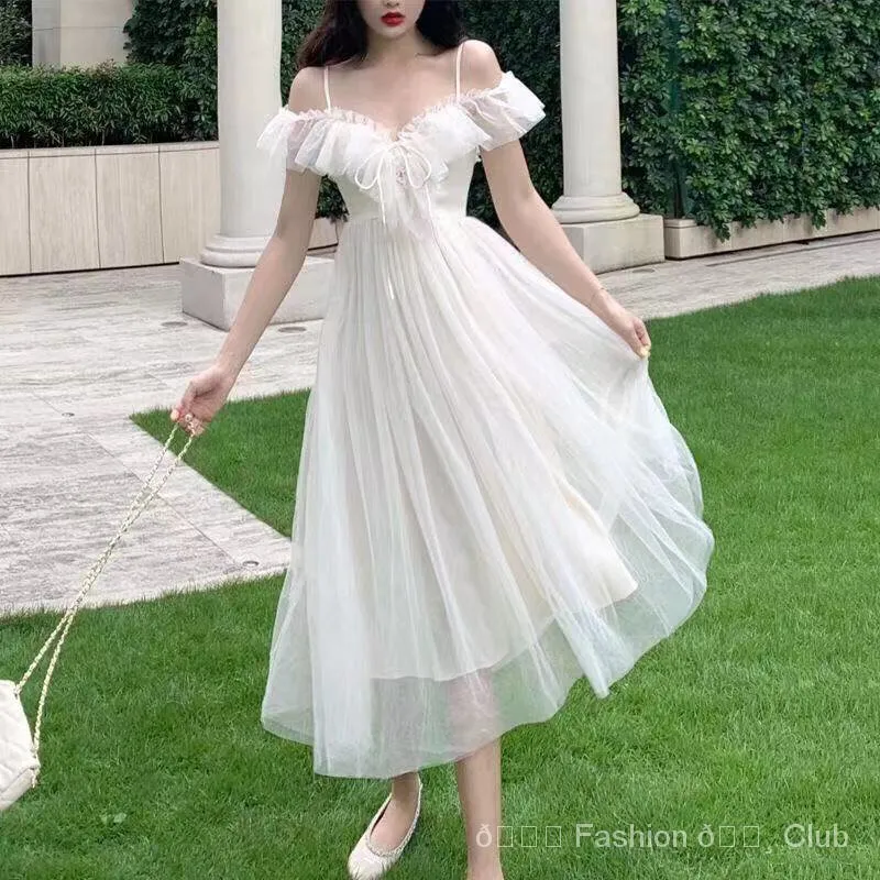 Serena White Tulle Princess Fairy Dress - Fairy Dresses Soft Princess