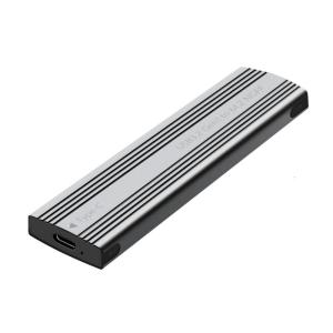 USB3.2 Type C Solid Disk External Enclosure Aluminum M.2 Double Protocols Solid Disk Case Efficient Data Transfer