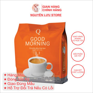 Cà Phê Sữa 3in1 Good Morning Trần Quang – Túi 24 gói x 20g (1 bịch/3 bịch)