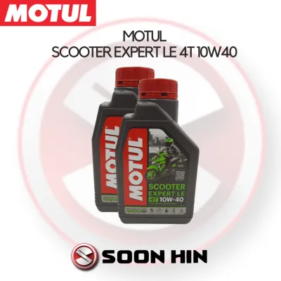 MOTUL Scooter Power 5W40 Scooter Power LE 5W40 Scooter Expert LE 10W40 [ READY STOCK] 100% ORIGINAL MOTUL