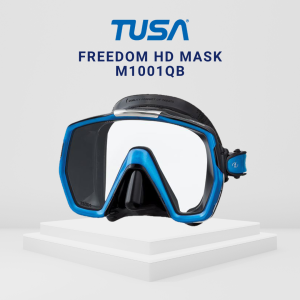 Tusa Freedom HD Diving Mask for Big Face M1001QB Snorkeling Scuba Diving