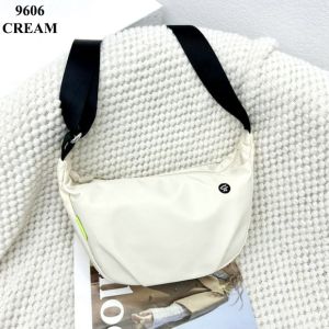 NEW!!! Tas Selempang Wanita Import W9606 Tas Nilon Wanita Import Tas Selempang Kanvas Kekinian Import