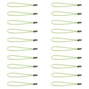 20pcs Rubber Tension Straps 10cm Elastics Hook Accessory for Tarpaulin Banners Camping Gear Secure Sturdy Designs