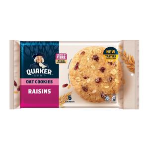 Quaker Raisins Oat Cookies (6 Sachets)