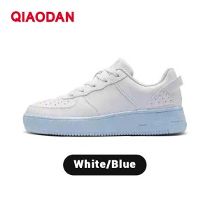 Qiaodan Rainbow Candy Womens Sneakers Thick Sole Heightening Casual White Shoes XM2690550R
