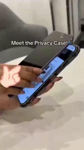 Anti Peeping Metal Snap Lock Phone Case Shell for OPPO Reno 13 14 8 11 12 Pro 5G 360 Degree Privacy Protection Magnetic Cover2026