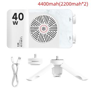 BAIN 2800-9000K RGB LED Camera Light 40W 4400mAh Battery Pocket Photography Light Compact FX 8 Modes Mini LED Video Lamp On-Camera Lighting