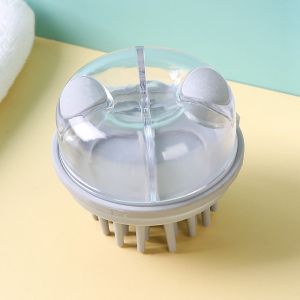 Sikat Sisir Pembersih Kulit Kepala/Sisir Pijat Keramas Silikon Lembut Nyaman Anti Rambut Rontok