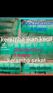 Keramba Ikan Kecil: Mudah Dibersihkan & Tahan Air