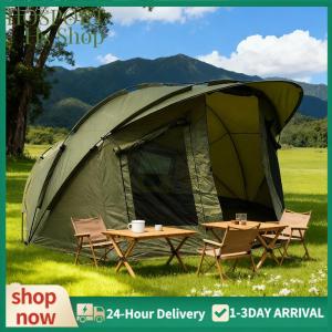 【HPS】【HPS】 210D Oxford Bikepacking Tent Rainproof 4 Season Tent for Camping Hiking Cycling
