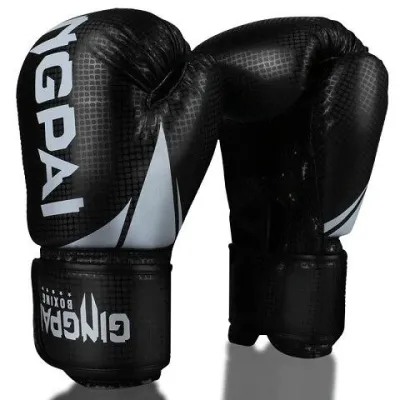 【Fast-selling】 8 10 12 14 oz Twins Gloves Kick Boxing Gloves Pu Sanda Sandbag Training Black Boxing Gloves Men Women Muay Thai Gloves