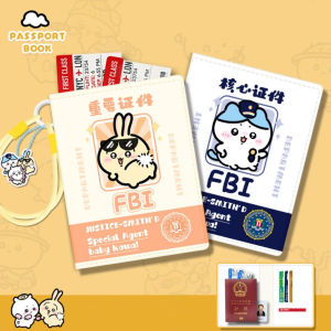 BANAN PU Leather Travel Passport Holder Multi-function Cute Design RFID Passport Cover Cartoon Waterproof ID Bank Cards Folder Travel Essentials